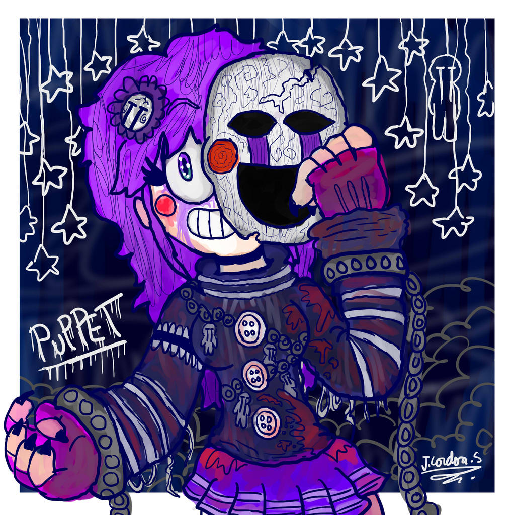 FNaF Puppet Poster By JavierDraws31 On DeviantArt