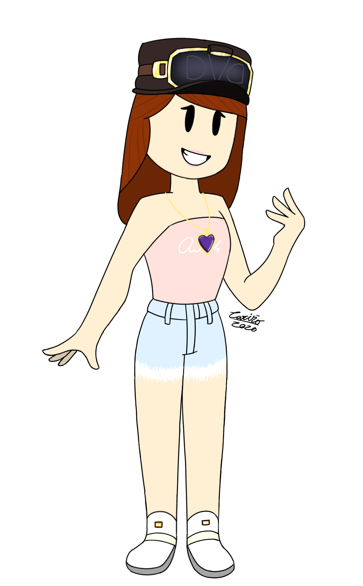 My Roblox avatar as my first submission on here. by Sookibun on DeviantArt