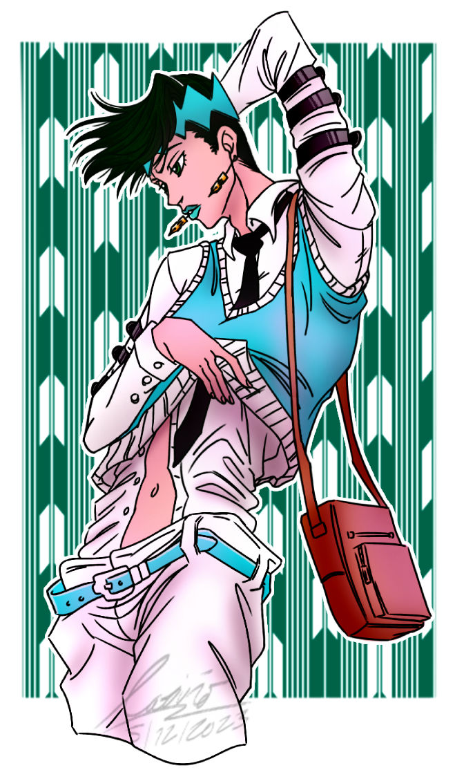 Rohan Kishibe fan art (removed reference version) by CarinoIsUnique26 ...