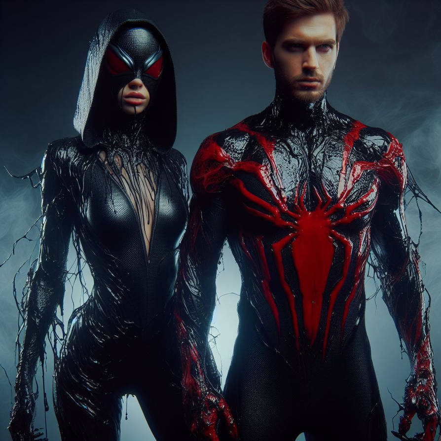 Carnum Venom and Carnage by AIPromptMonkey on DeviantArt