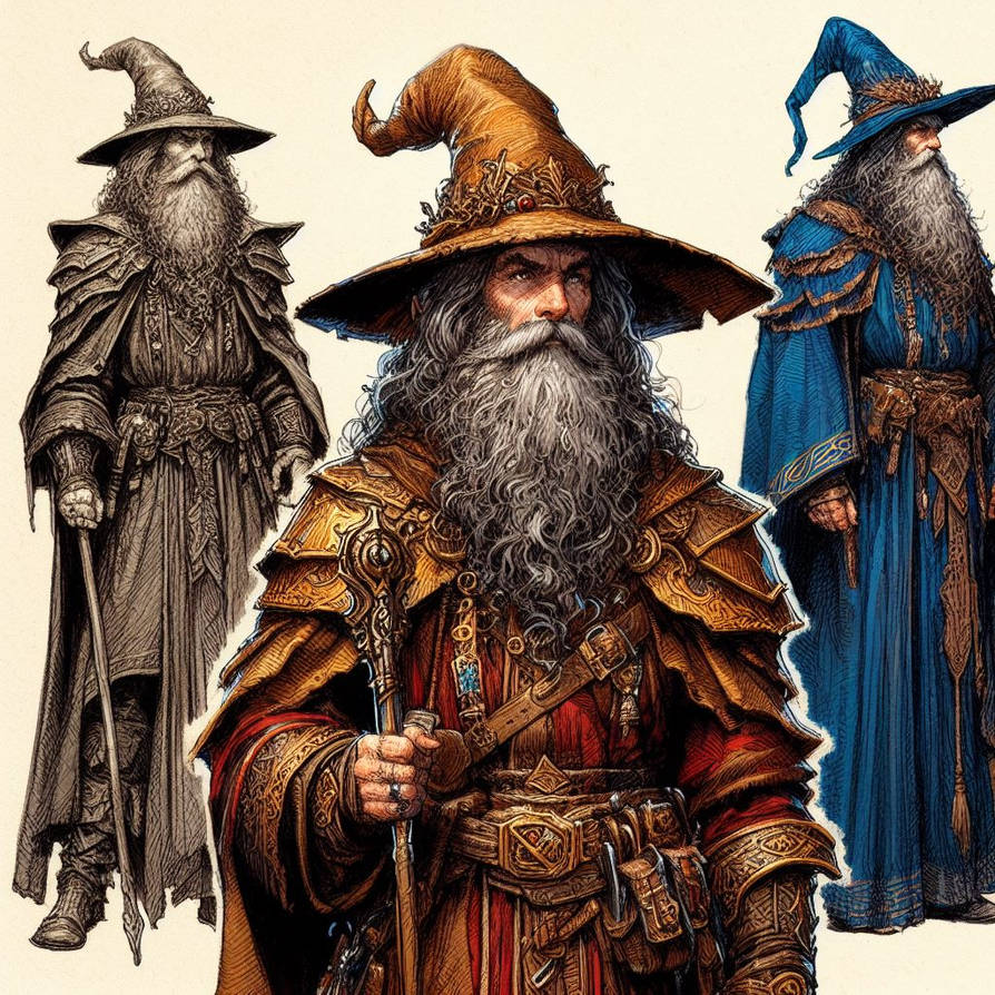 Wizard Fe Wizard by AIPromptMonkey on DeviantArt