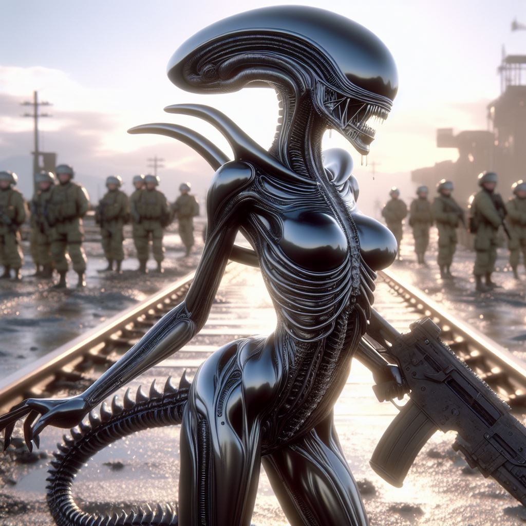 Female Alien Races Deviantart Female Alien by AIPromptMonkey on DeviantArt