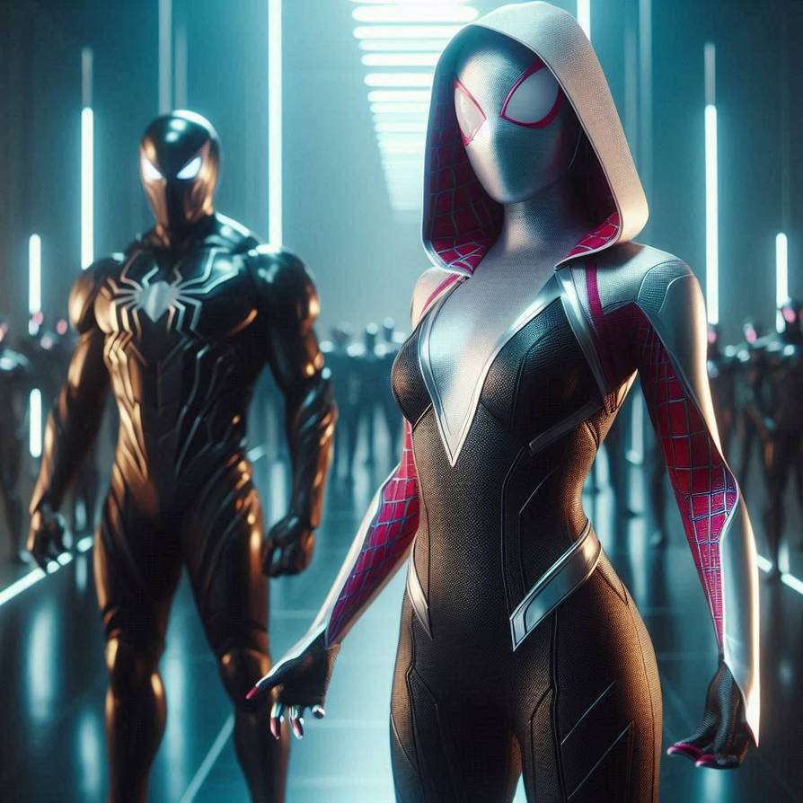 Spiderverse Pink Rope Across the Spiderverse by AIPromptMonkey on DeviantArt