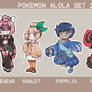 Adoptable: Pokemon alola set 2 -Open