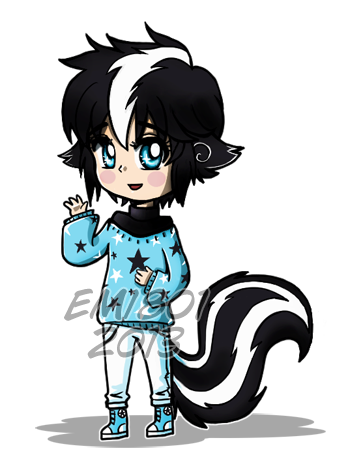 Sweet Skunk Boy Adopt [Closed]