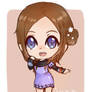 Chibi Akane -color sketch-