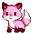 Kawaii Fox pink ver.