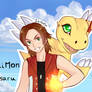 Masaru and Agumon -Digimon Savers-