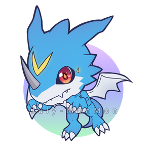 ExVeemon -chibi-