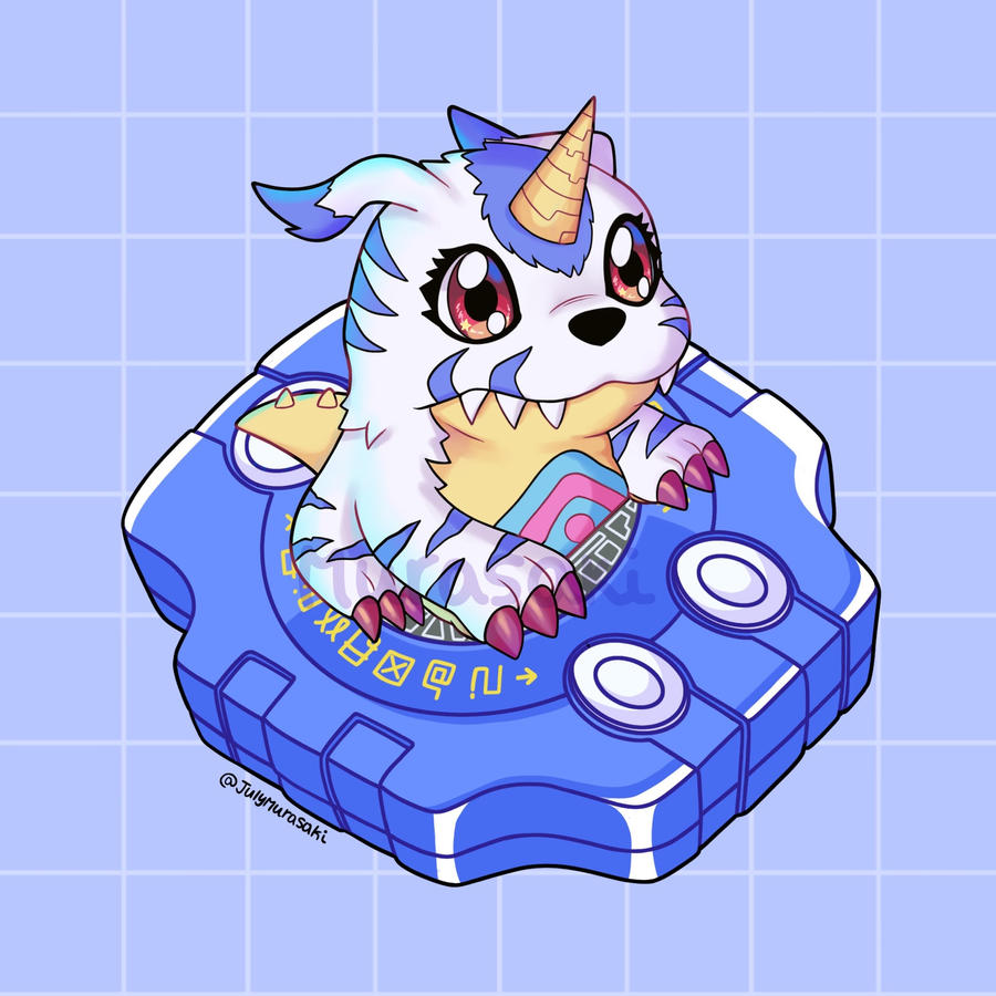 Digivice digimon-Gabumon by JulyMurasaki on DeviantArt