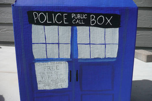 Tardis Box Close-Up