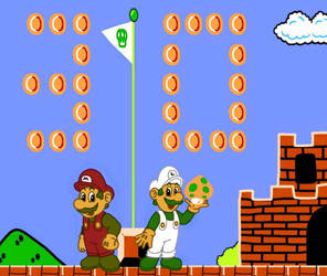 30 Years of Mario - 2015 by VixDojoFox
