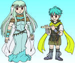 Ninian and Nils by VixDojoFox