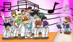 Super Mario Super Choir by VixDojoFox
