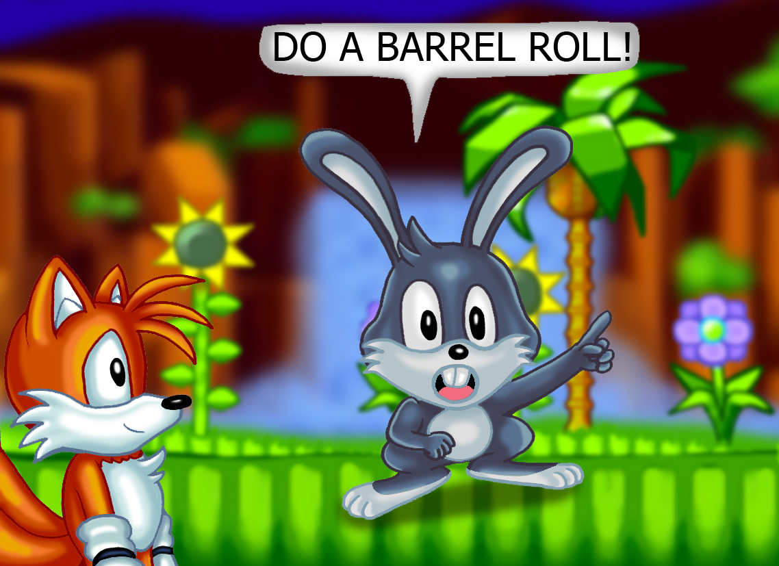 Do a Barrel Roll by SyxxFox on DeviantArt