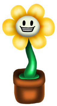 Flowey - In a pot