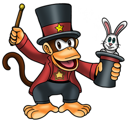 Diddy Kong (Mario's Circus of Wonders) by VixDojoFox