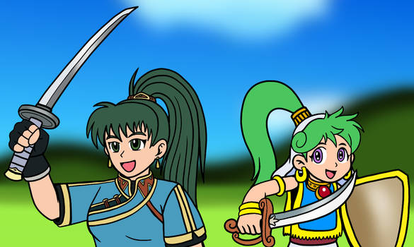 Lyn and Asha