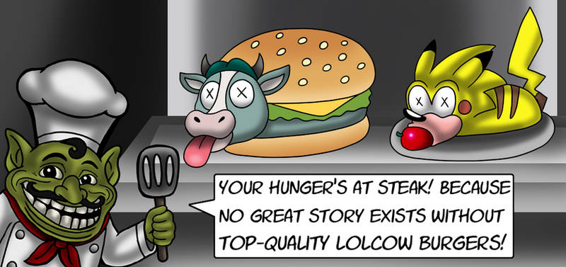 Lolcow Burger and Sonichu Steak