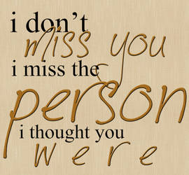 Missing You