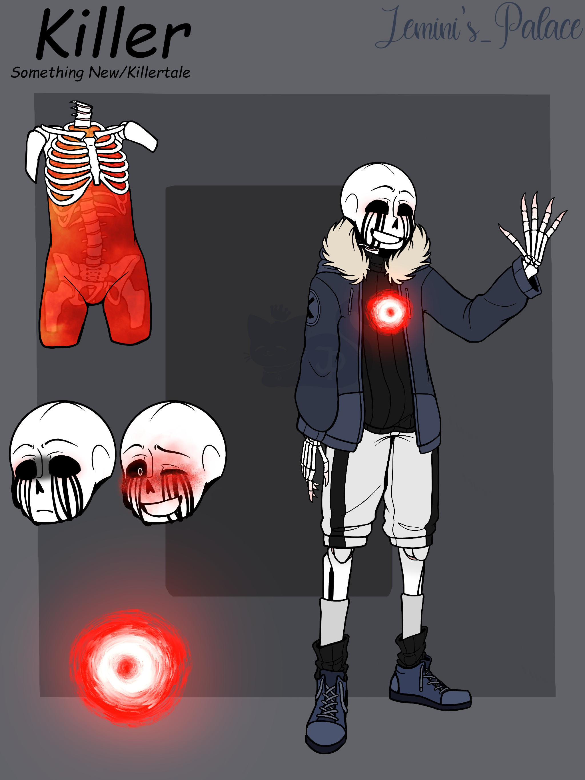 Killer Sans Reference by JeminisPalace on DeviantArt