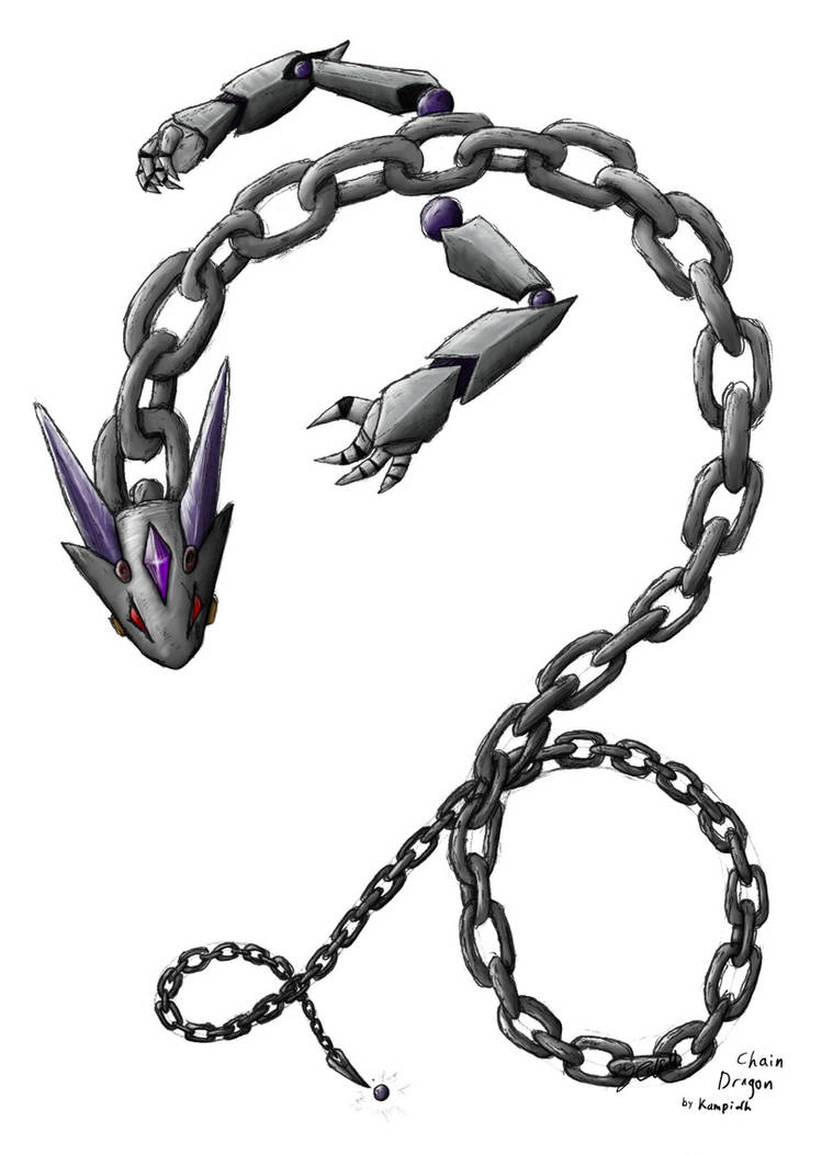 Chain Dragon by Kampidh on DeviantArt