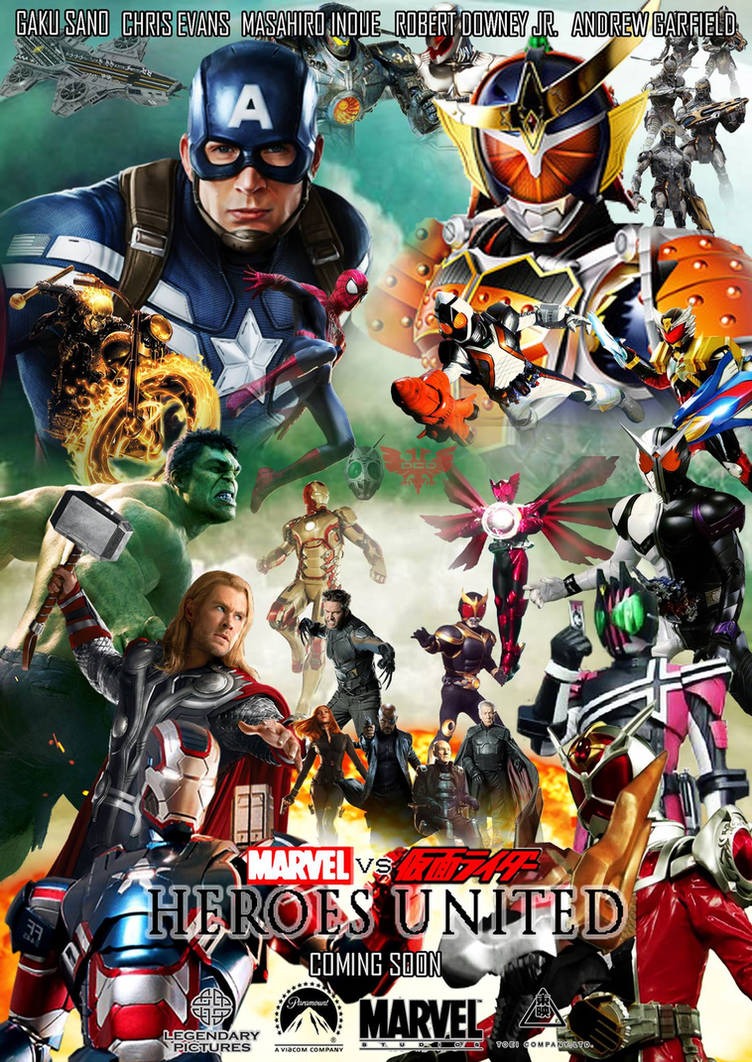 Masked Rider Marvel Marvel VS Kamen Rider (Movie Crossover) by Yoga111 on DeviantArt