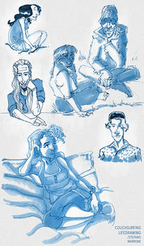 Couchsurfing Lifedrawing