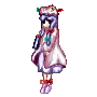 Patchi Sprites Patchouli Knowledge Sprite by GabrielDrawingsxD on DeviantArt