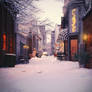 snowy street