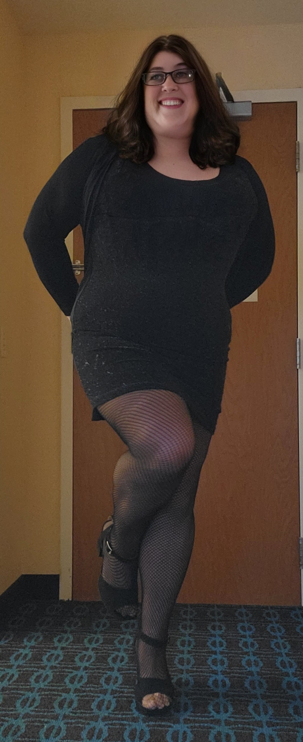 Deviantart Miss Shapely Black Susan Barry dress... by shapely-laura on DeviantArt