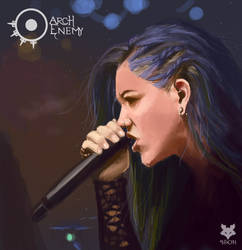 alissa white gluz fan art