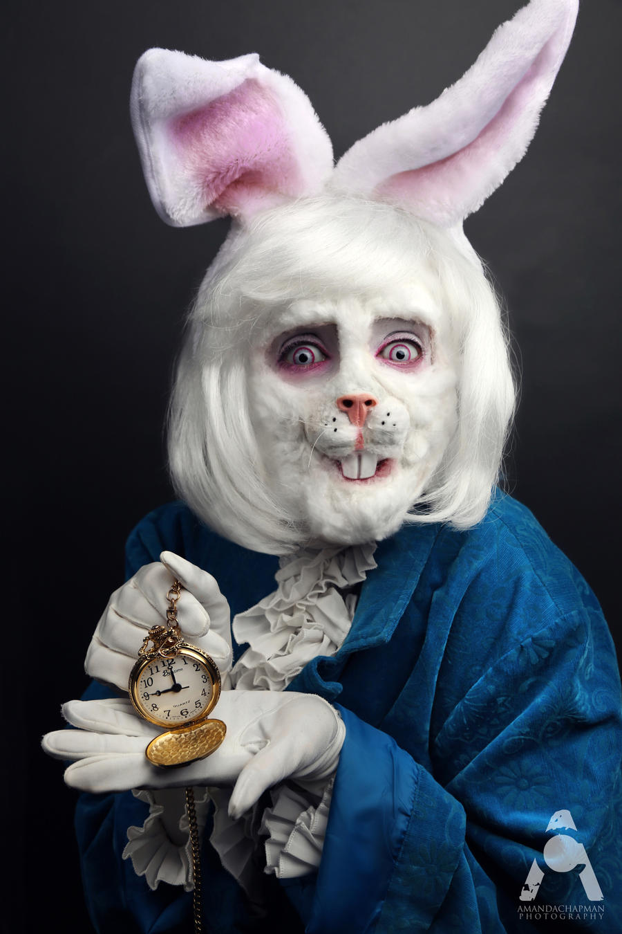 Another Alice in Wonderland makeup and costume. Halloween 2013