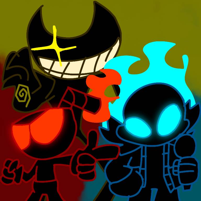 FNF INDIE CROSS] !!BAD TIME!! nightmare!sans by DUST4701 on DeviantArt