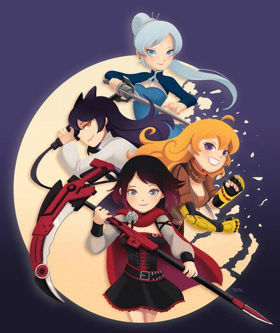 Team RWBY by yellownicky on DeviantArt