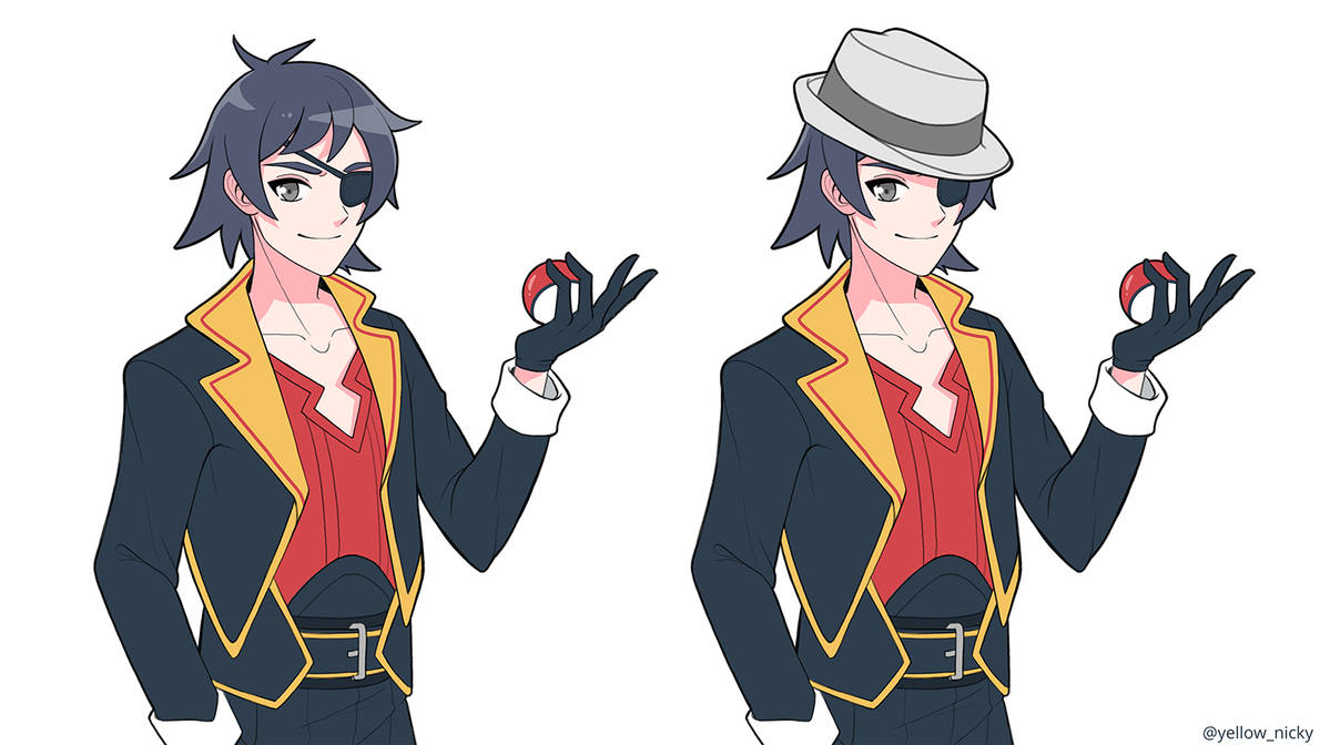 Commission - Pokemon trainer by yellownicky on DeviantArt