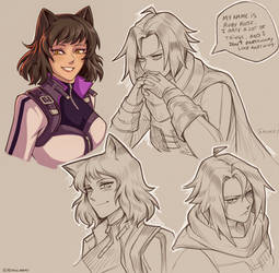 Blake and Ruby doodle