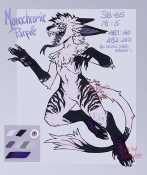 MONOCHROMIC PURPLE ADOPT