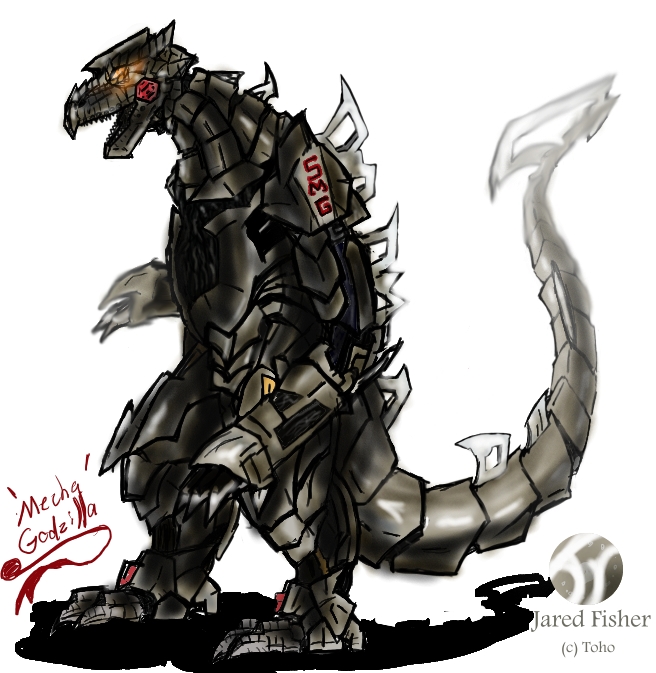Go G: Mecha Godzilla by Vagrant-Verse on DeviantArt