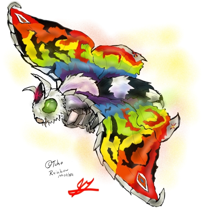 Go G: Rainbow Mothra