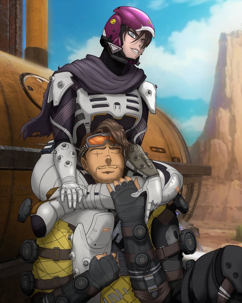 Wraith And Rake Wraith And Mirage again by DemiandrawsKDP on DeviantArt