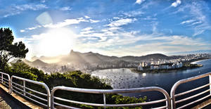 vista para botafogo e flamengo