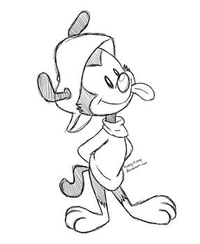 Wakko Warner +sketch+