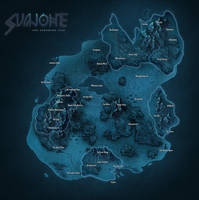 SVAJONE: the dreaming isle | official map