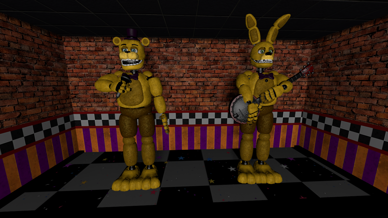 Fredbear's (sfm) by bendysonic27 on DeviantArt