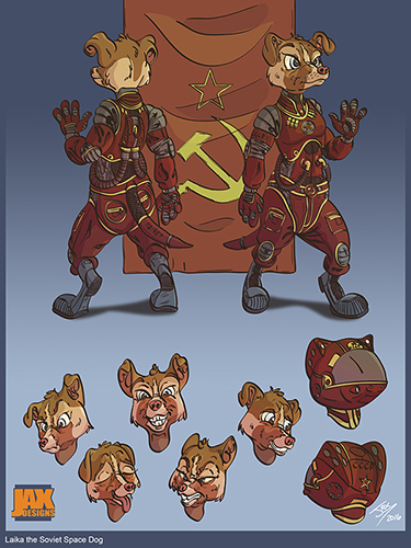 Laika Soviet Space Dog