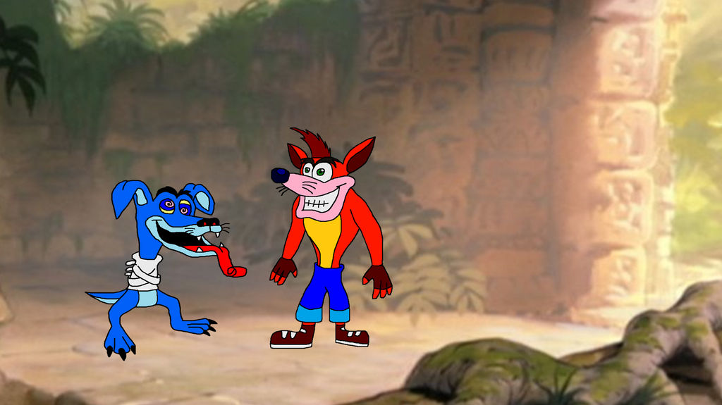 Crash Ripper Roo Gifs Crash Bandicoot and Ripper Roo by Bandidude on DeviantArt