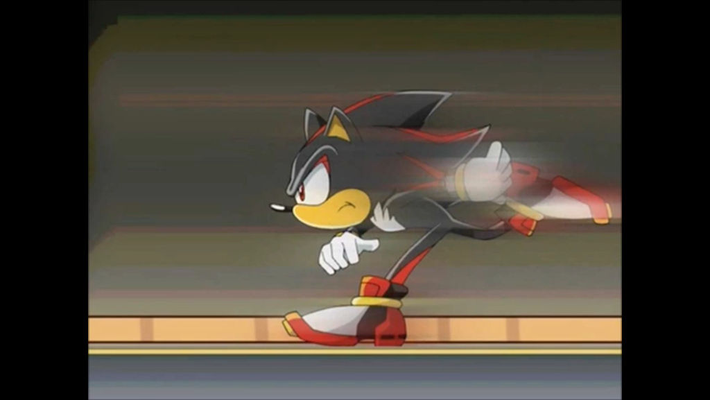 Shadow The Hedgehog Running
