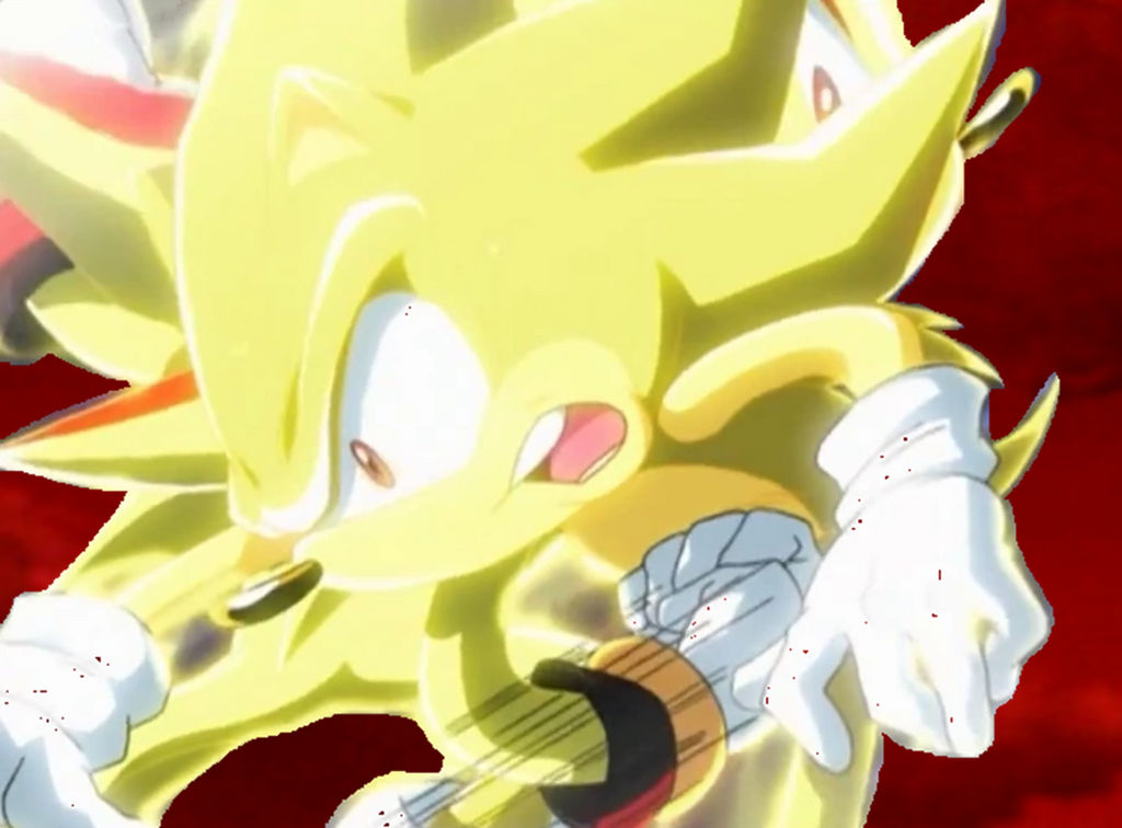 Sonic X Comparison: Super Sonic VS Super Shadow (Japanese VS English) 