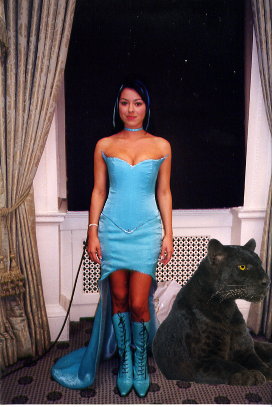 Steps Lisa Scott-Lee and the Panther by Bandidude on DeviantArt